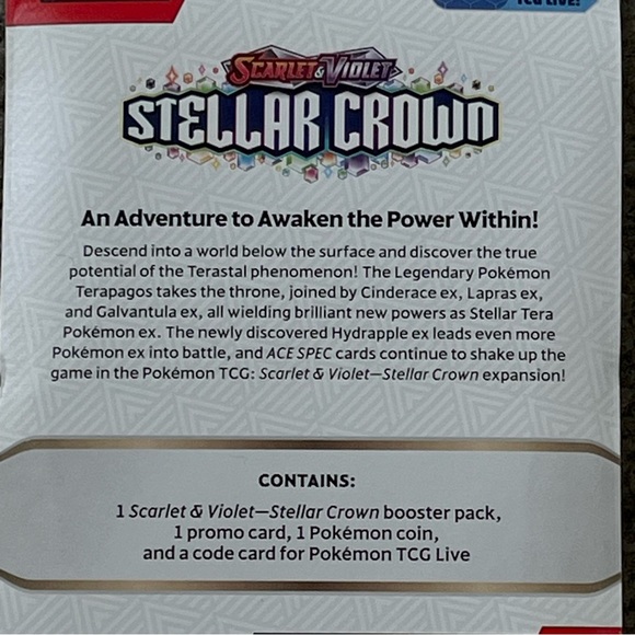 Pokemon HP 50 Scarlett & Violet Obsidim Flames Pawmi New Factory Sealed - Picture 8 of 8